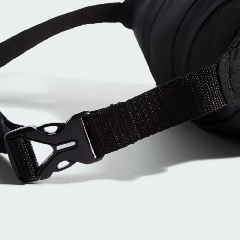 * Adidas Unisex Waist Pack Belt Workout Fitness Fannypack Crossbody Bag Black - Picture 5 of 15
